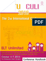 LITU-CULI Conference 2016: ELT Unlimited