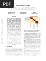 Universal Sentence Encoder