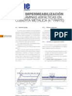 Informe: Con Láminas Asfálticas en Cubierta Metálica (4. Parte)