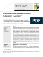 Aspectos Moleculares de La Encefalopatía Hepática