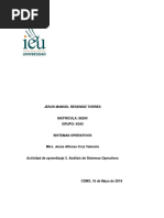 Sistemas Operativos - Actividad3 IEU