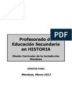 Profesorado de Historia PDF