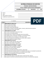 FGI 32 Formato Inspeccion de Herramienta