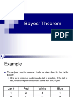 Bayes Theorm