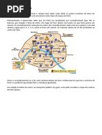 Roteiro e Mapa de Paris