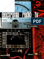ELECTRÓNICA+RADIO+TV. Tomo IX: Instrumentos de Medida