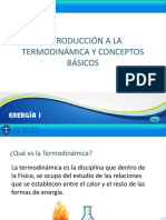 Introducción a la Termodinámica y Conceptos Básicos