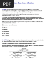 Ondas-exercícios Com Resolução