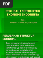 Perubahan Struktur Ekonomi Indonesia 8