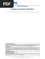 TCOP Basic Version 6.5.3 Instruction Manual
