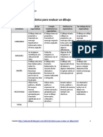 9.2 Tarea de Desempeño - Rúbrica para Evaluar Un Dibujo