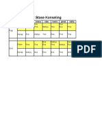 Jadwal Stase Konsling Dan Dispensing