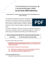 Manual para La Presentación Al Concurso de Aportes No Reembolsables