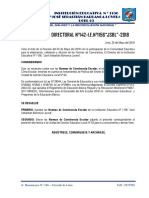 Resolucion Directoral de Las Normas de Convivencia Escolar I.E. 1156 - JSBL Ccesa007