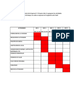 Carta Gantt Empresa h y o