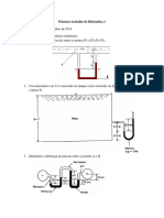 Primeiro Trabalho de Hidráulica 1 Actu