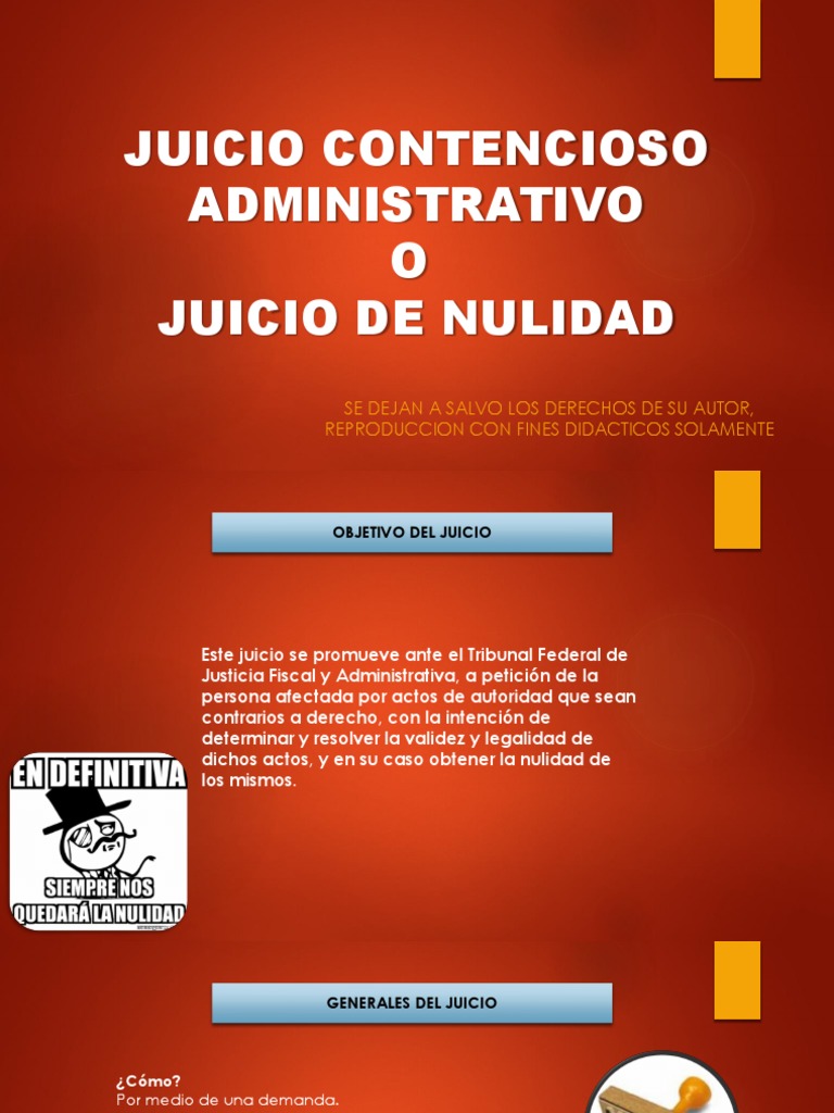 Juicio Contencioso Administrativo Ante El TFJFA 2015 Demanda judicial Virtud