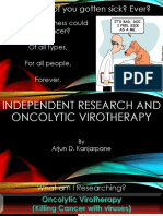 Independent Research and Oncolytic Virotherapy 1