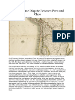 The Maritime Dispute Between Peru and Chile.docx