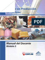 Manual Del Docente Lacteos Modulo 5 PDF