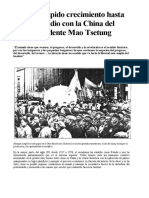 SR 4 - El Más Rápido Crecimiento Hasta Hoy Se Dio Con La China Del Presidente Mao Tsetung