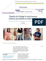 ‘Desafio do Umbigo’ é nova loucura coletiva que assola as redes sociais - Jornal O Globo.pdf