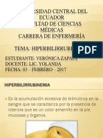 HIPERBILIRRUBINEMIA