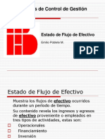 Estado de Flujo de Efectivo