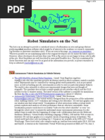 Types of Robotic Simulators