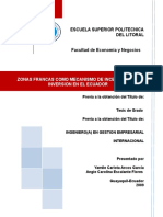 Tesis Zonas Francas Como Mecanismo de Incentivo para La Inversion en El Ecuador