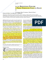 Falha 1º Artigo Analisado - Training Leading To Repetition Failure Enhances Bench Press Strength Gains in Elite Junior Athletes