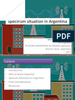 Spectrum Situation in Argentina