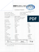 Ascorbic Acid 1151220719 COA - CSPC