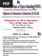 NIOS DElEd- RP Orientation -19!1!18