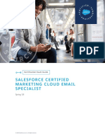 Salesforce Certified Marketing Cloud Email Specialist: Certification Exam Guide