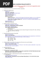 Zabbix Installation Manual