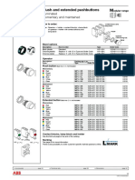 Flush and Extended Pushbuttons: Illuminated Momentary and Maintained