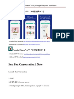 Korean Conversation For Starters 123