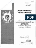 Work Breakdown Structure Guide