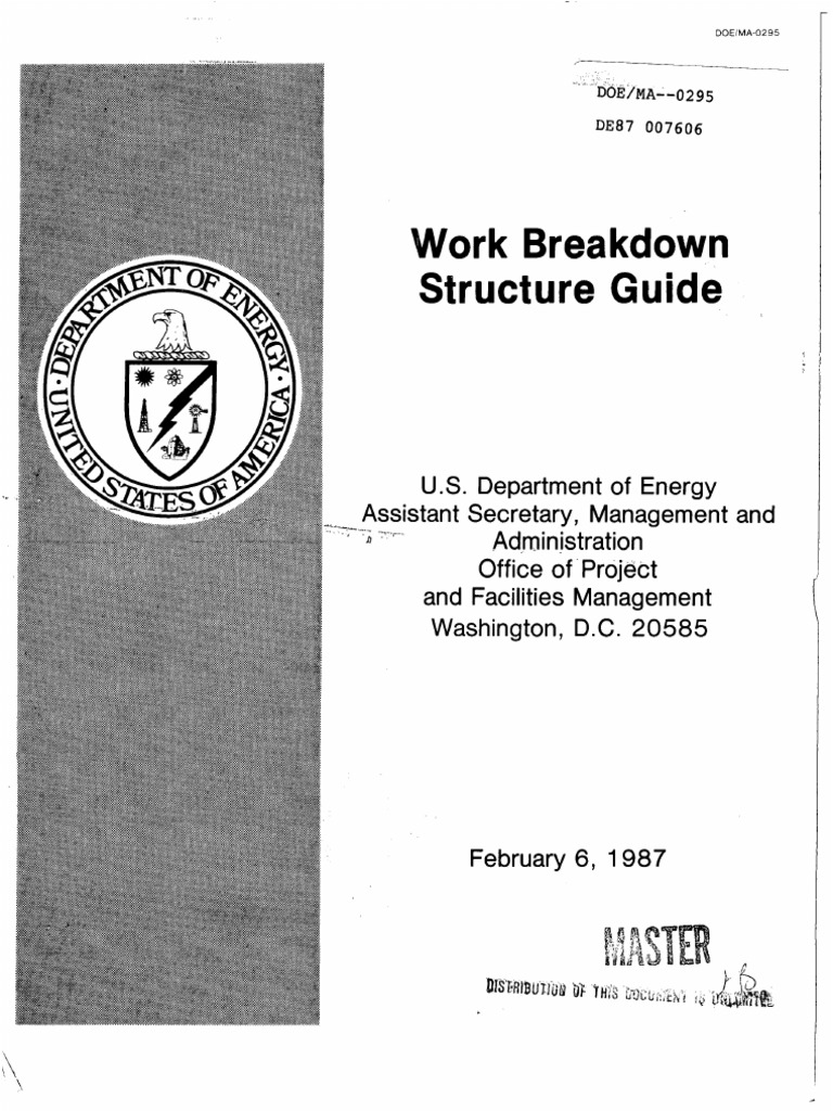 Work Breakdown Structure Guide | PDF | Project Management | Computing ...