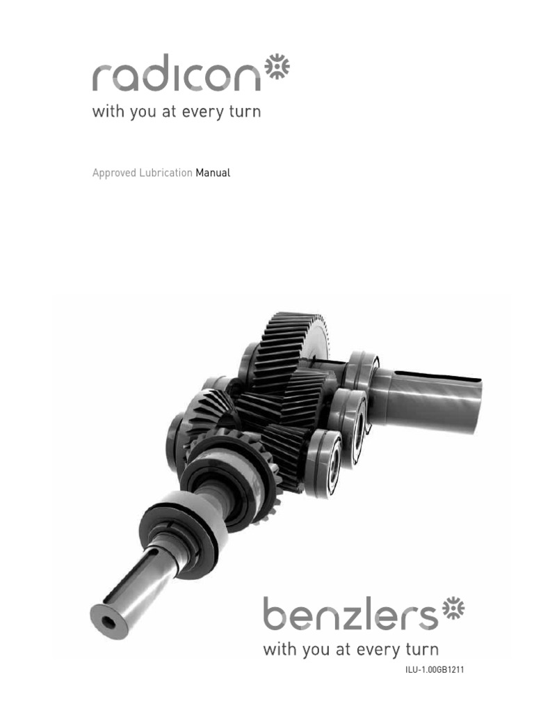 Lubrication Guide for Radicon Industrial Gearboxes PDF Transmission