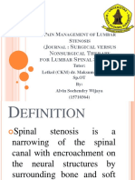 Lumbar Stenosis Fix