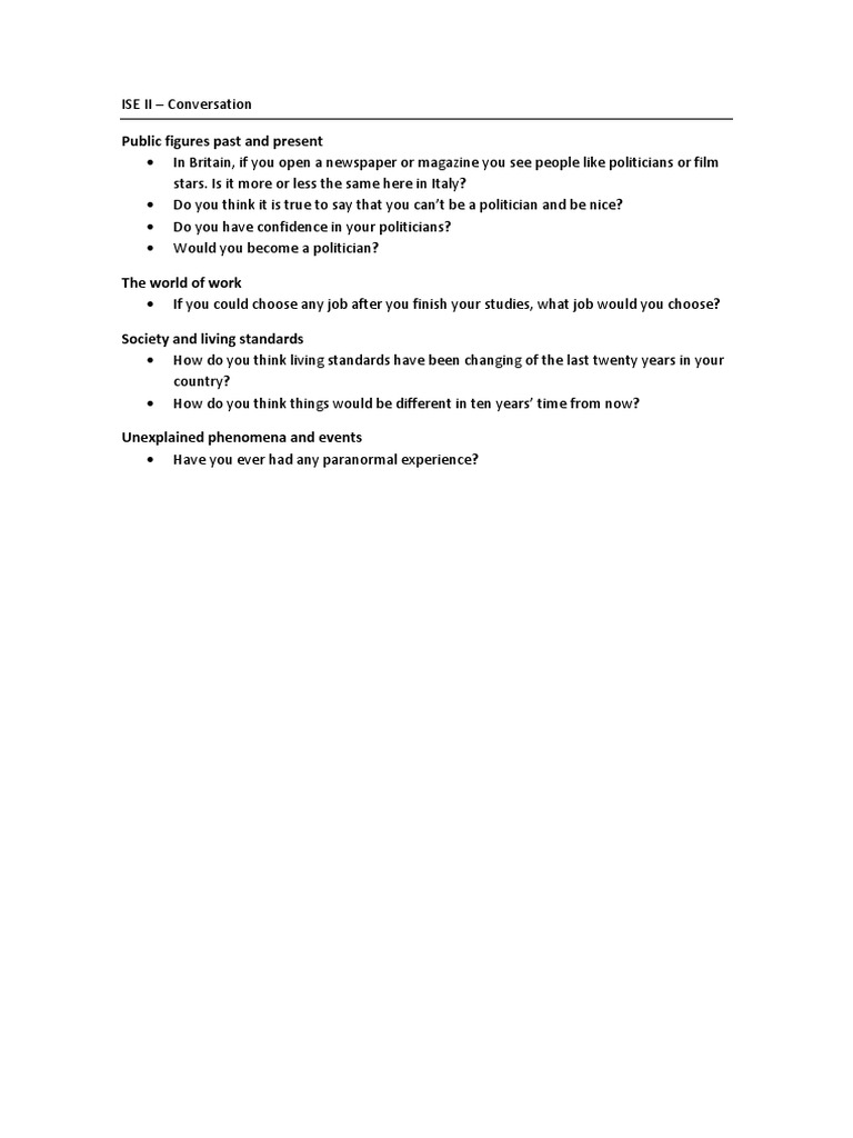 Conversations - Transcriptions | PDF