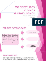 Expo Investigacion ESTUDIOS CLINICOS EPIDEMIOLÓGICOS