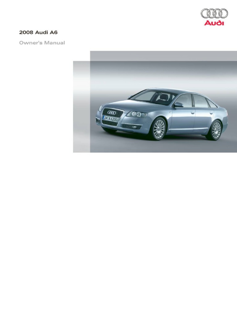 2008 Audi A6 s6 71917, PDF, Manual Transmission