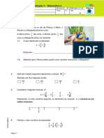 Teste 5ano Matemática