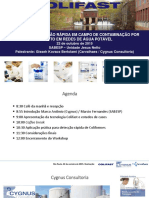 Detecção rápida de contaminação em água