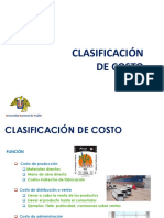 Clasificación de Costos