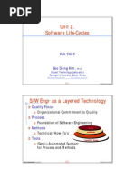 Unit 2. Software Life - Cycles