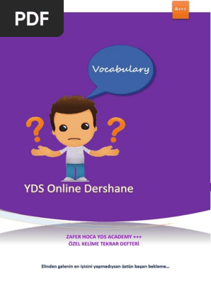 yds ozel 5000 kelime tekrar defteri pdf pdf